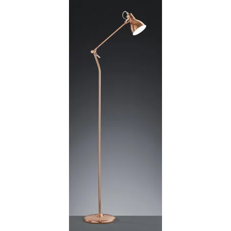 TRIO Lampadaire intérieur cuivré JASPER - Pas cher