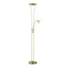 TRIO Lampadaire intérieur laiton mat ARIZONA - Pas cher