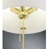 TRIO Lampadaire intérieur laiton mat LYON - Pas cher