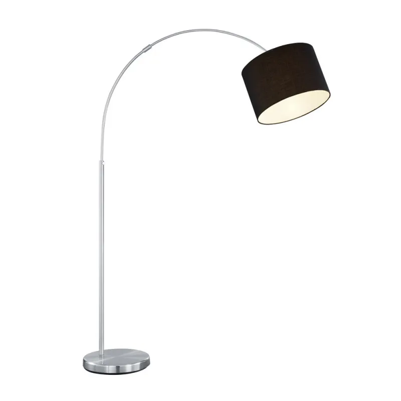 TRIO Lampadaire intérieur nickel mat HOTEL - Pas cher