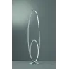 TRIO Lampadaire intérieur nickel mat AVUS - Pas cher
