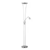 TRIO Lampadaire intérieur nickel mat ARIZONA - Pas cher
