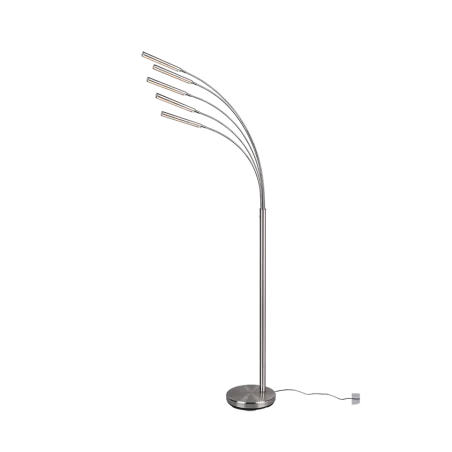 TRIO Lampadaire intérieur nickel mat REED - Pas cher