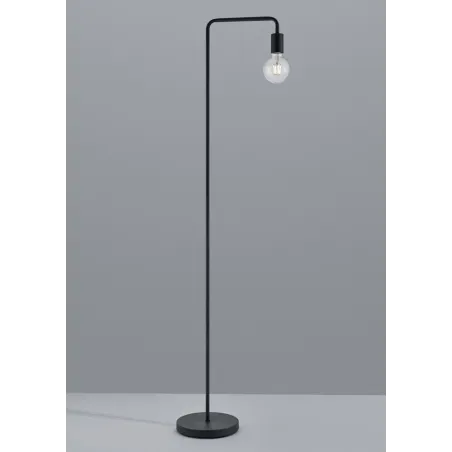 TRIO Lampadaire intérieur noir mat DIALLO - Pas cher