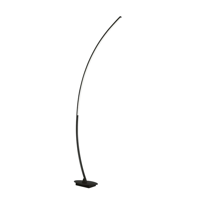TRIO Lampadaire intérieur noir mat SOLO - Pas cher