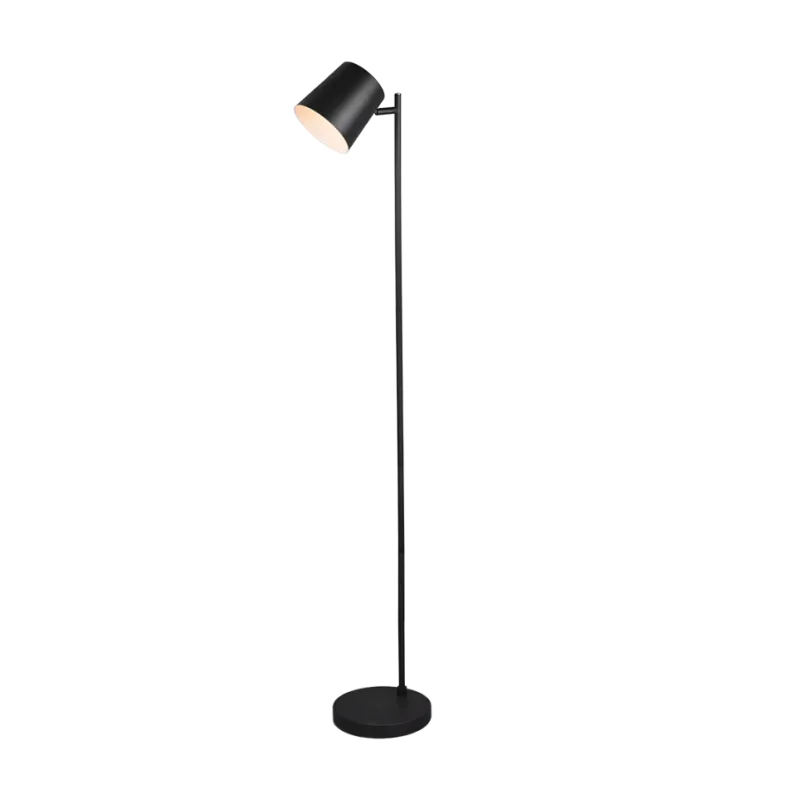 TRIO Lampadaire intérieur noir mat BLAKE - Pas cher