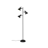 TRIO Lampadaire intérieur noir mat GINA - Pas cher