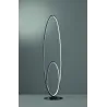 TRIO Lampadaire intérieur noir mat AVUS - Pas cher