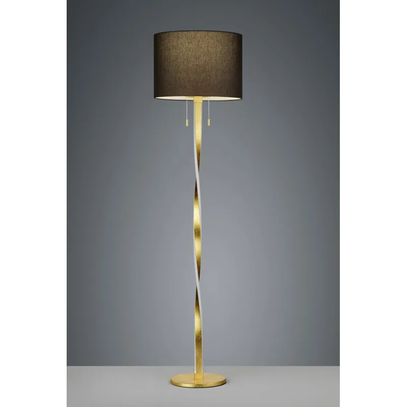 TRIO Lampadaire intérieur or NANDOR - Pas cher