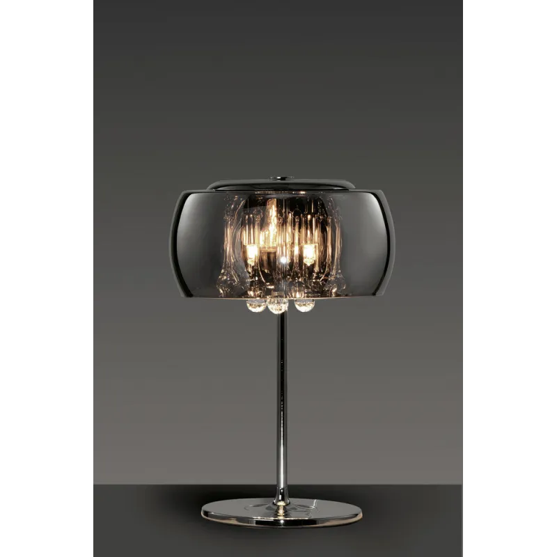 TRIO Lampe de table intérieur chrome VAPORE - Pas cher