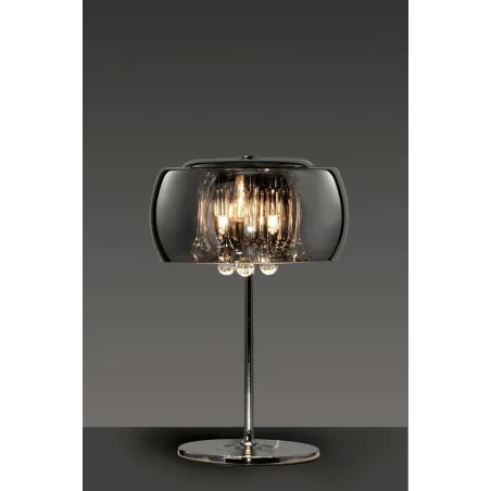 TRIO Lampe de table intérieur chrome VAPORE - Pas cher