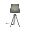 TRIO Lampe de table intérieur gris TRIPOD - Pas cher