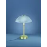 TRIO Lampe de table intérieur laiton mat et albâtre DONNA - Pas cher