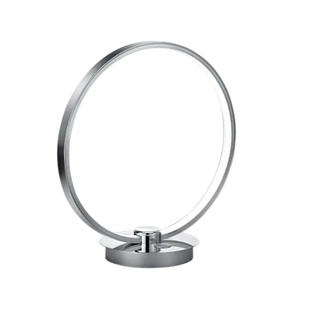 TRIO Lampe de table intérieur chrome et blanc DAISY - Pas cher