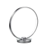 TRIO Lampe de table intérieur chrome et blanc DAISY - Pas cher