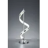 TRIO Lampe de table intérieur chrome et blanc SYDNEY - Pas cher