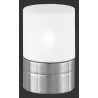 TRIO Lampe de table intérieur nickel mat et blanc ARY - Pas cher
