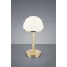 TRIO Lampe de table intérieur or et blanc BERLIN - Pas cher