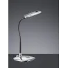 TRIO Lampe de table intérieur chrome et blanc mat POLLY - Pas cher