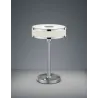 TRIO Lampe de table intérieur nickel mat et chrome AGENTO - Pas cher