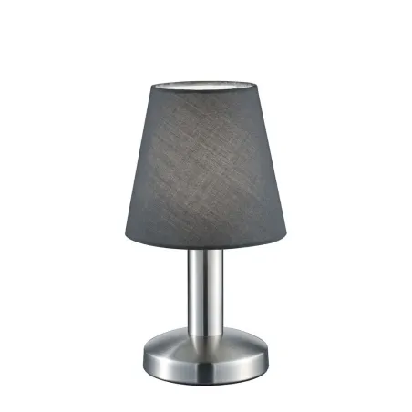 TRIO Lampe de table intérieur nickel mat et gris MATS - Pas cher