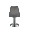 TRIO Lampe de table intérieur nickel mat et gris MATS - Pas cher