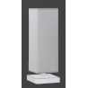TRIO Lampe de table intérieur nickel mat et gris PIET - Pas cher