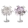 TRIO Lampe de table intérieur chrome et multicouleur FLOWER - Pas cher