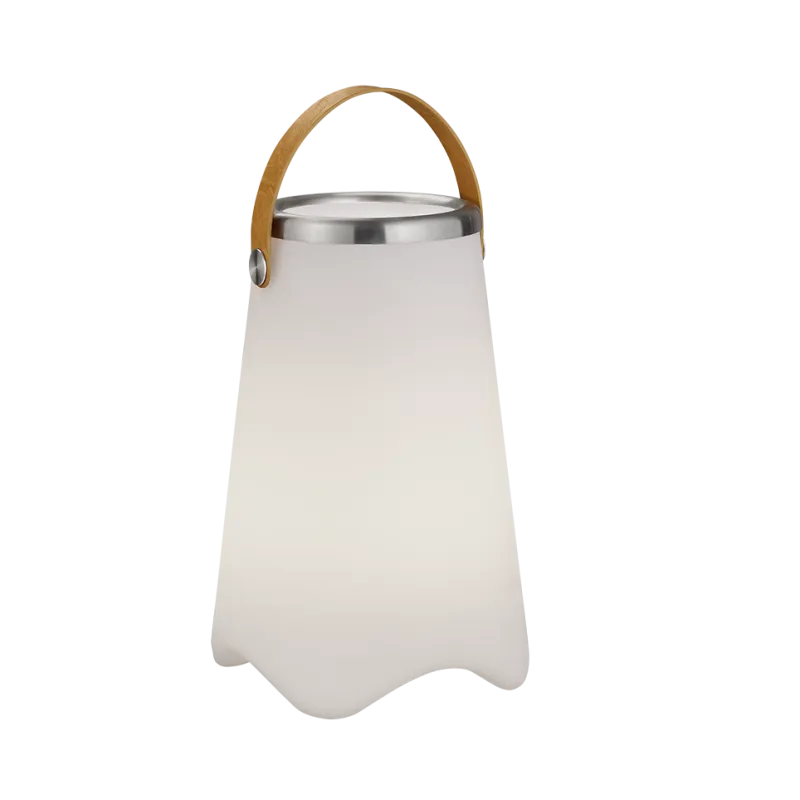 TRIO Lampe de table extérieur blanc et noir JAMAICA - Pas cher