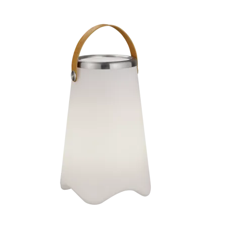 TRIO Lampe de table extérieur blanc et noir JAMAICA - Pas cher