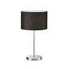 TRIO Lampe de table intérieur nickel mat et noir HOTEL - Pas cher