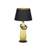 TRIO Lampe de table intérieur or et noir THEBES - Pas cher