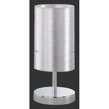 TRIO Lampe de table intérieur chrome et transparent claire LACAN - ...