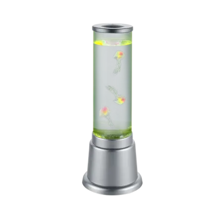 TRIO Lampe de table intérieur titane et transparent claire JELLY - ...