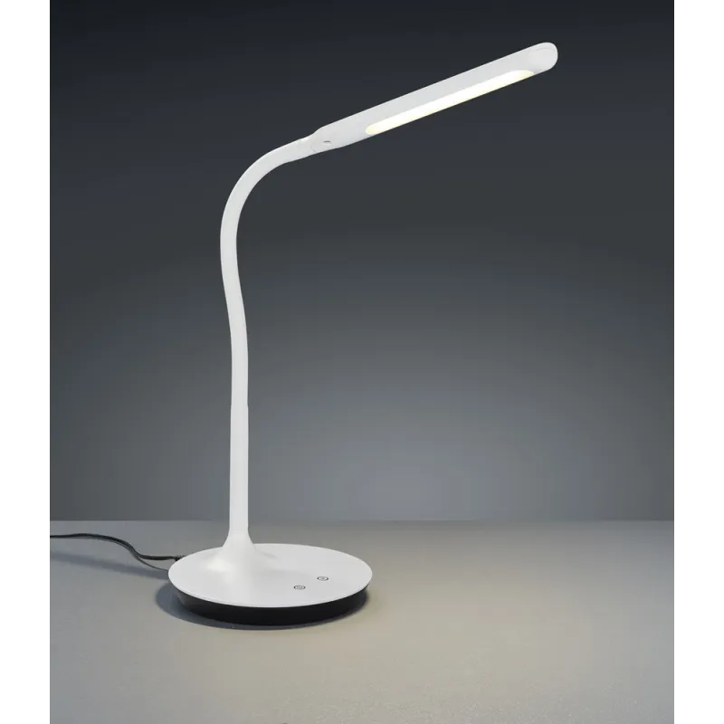 TRIO Lampe de table intérieur blanc mat POLO - Pas cher