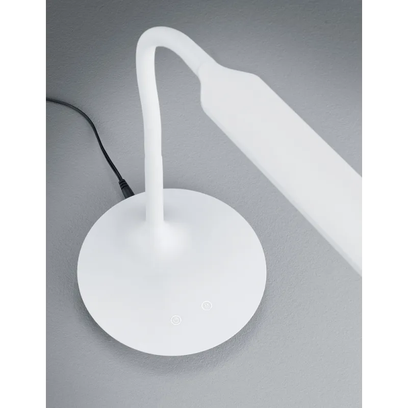 TRIO Lampe de table intérieur blanc mat POLO - Pas cher