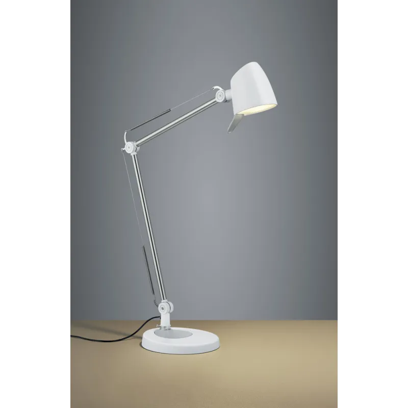 TRIO Lampe de table intérieur blanc mat RADO - Pas cher