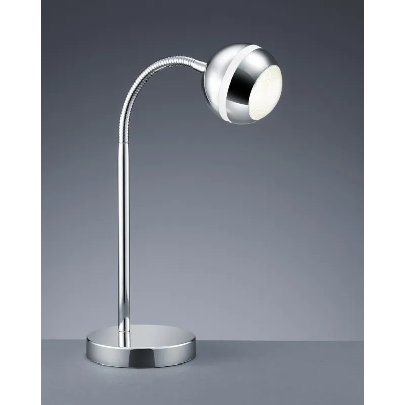 TRIO Lampe de table intérieur chrome BALOUBET - Pas cher
