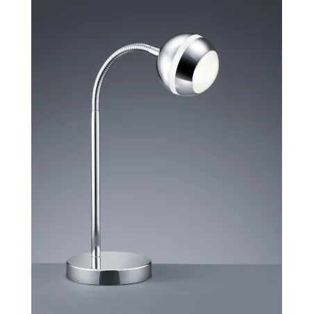 TRIO Lampe de table intérieur chrome BALOUBET - Pas cher