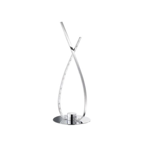 TRIO Lampe de table intérieur chrome MICKEY - Pas cher