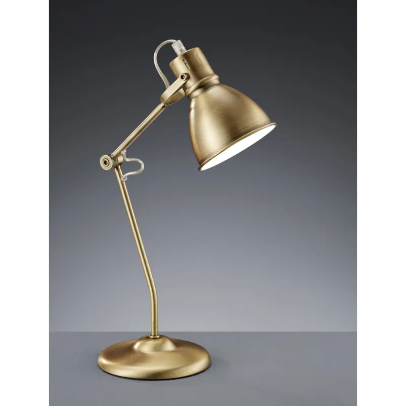 TRIO Lampe de table intérieur laiton fumé JASPER - Pas cher