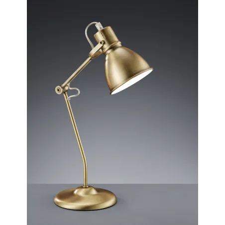 TRIO Lampe de table intérieur laiton fumé JASPER - Pas cher