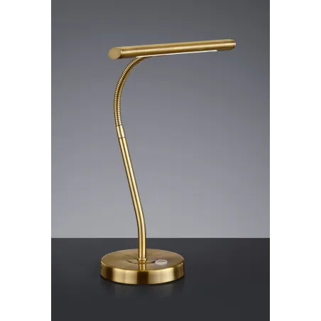 TRIO Lampe de table intérieur laiton fumé CURTIS - Pas cher