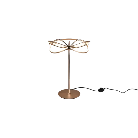 TRIO Lampe de table intérieur laiton mat CHARIVARI - Pas cher