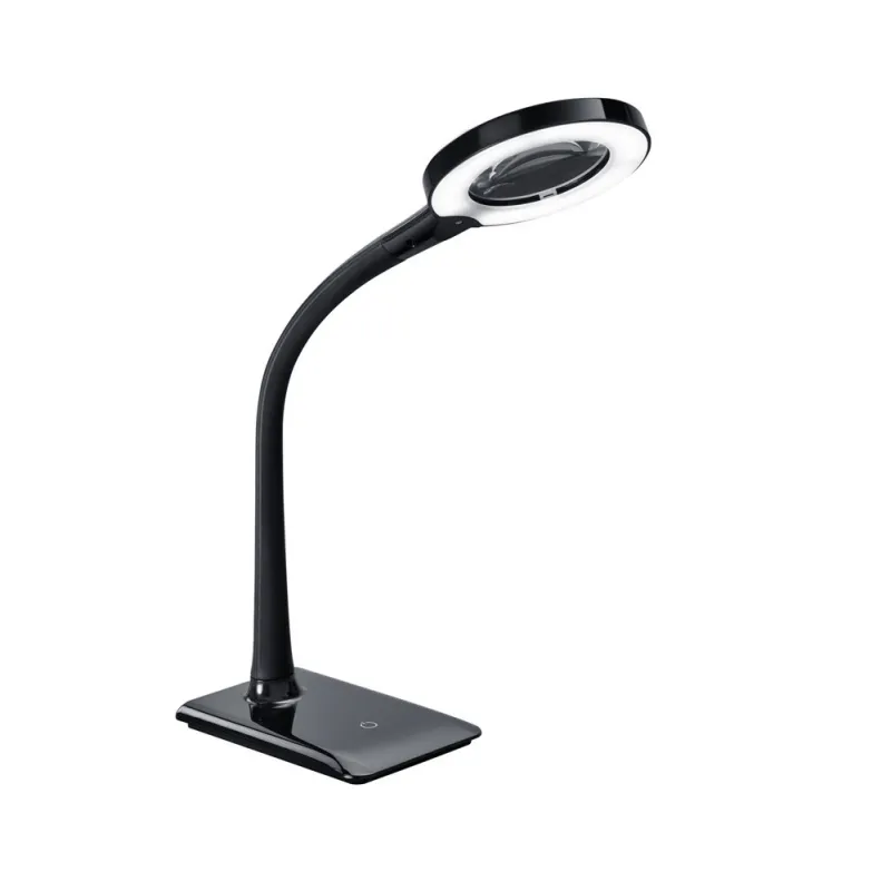 TRIO Lampe de table intérieur noir LUPO - Pas cher