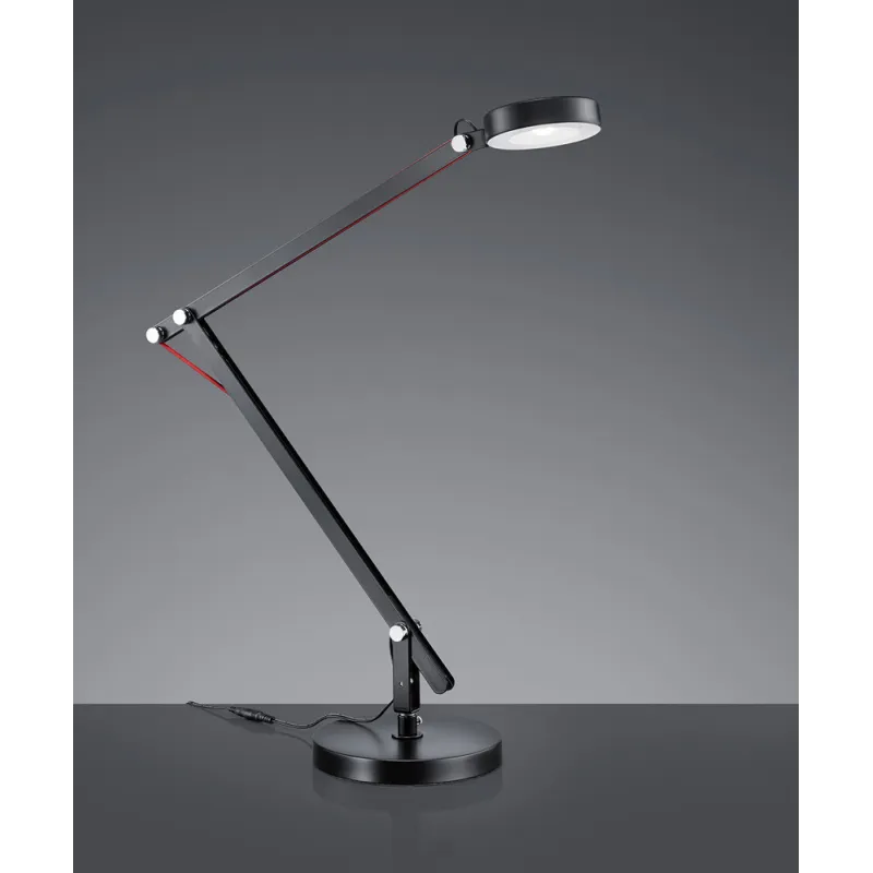 TRIO Lampe de table intérieur noir AMSTERDAM - Pas cher