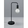 TRIO Lampe de table intérieur noir mat DIALLO - Pas cher