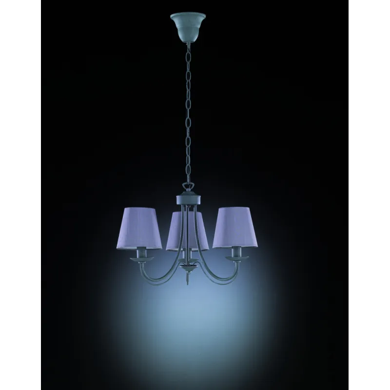TRIO Lustre intérieur couleur beton et gris CORTEZ - Pas cher