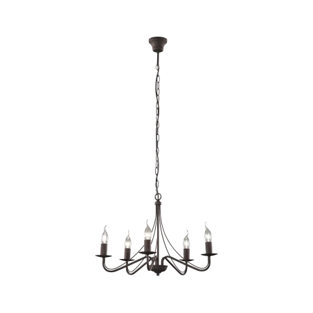 TRIO Lustre intérieur rouille COUNTRY - Pas cher