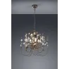 TRIO Lustre intérieur rouille antique NAPOLI - Pas cher